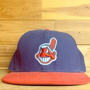 Cleveland Indians Baseball Fitted Cap 7-3/8